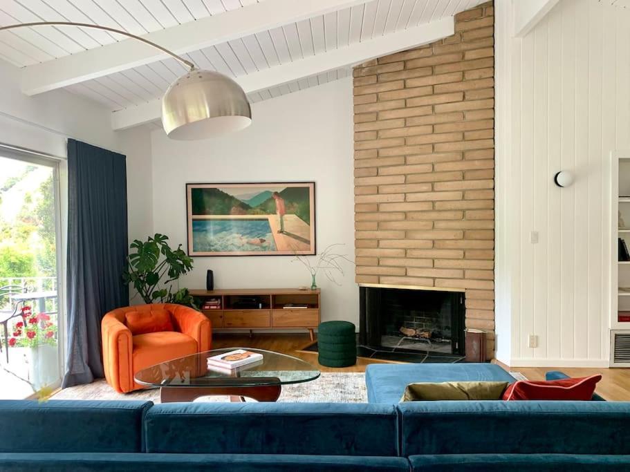 Stunning Hollywood Midcentury Modern-Views-Best Location! Los Angeles Exterior photo