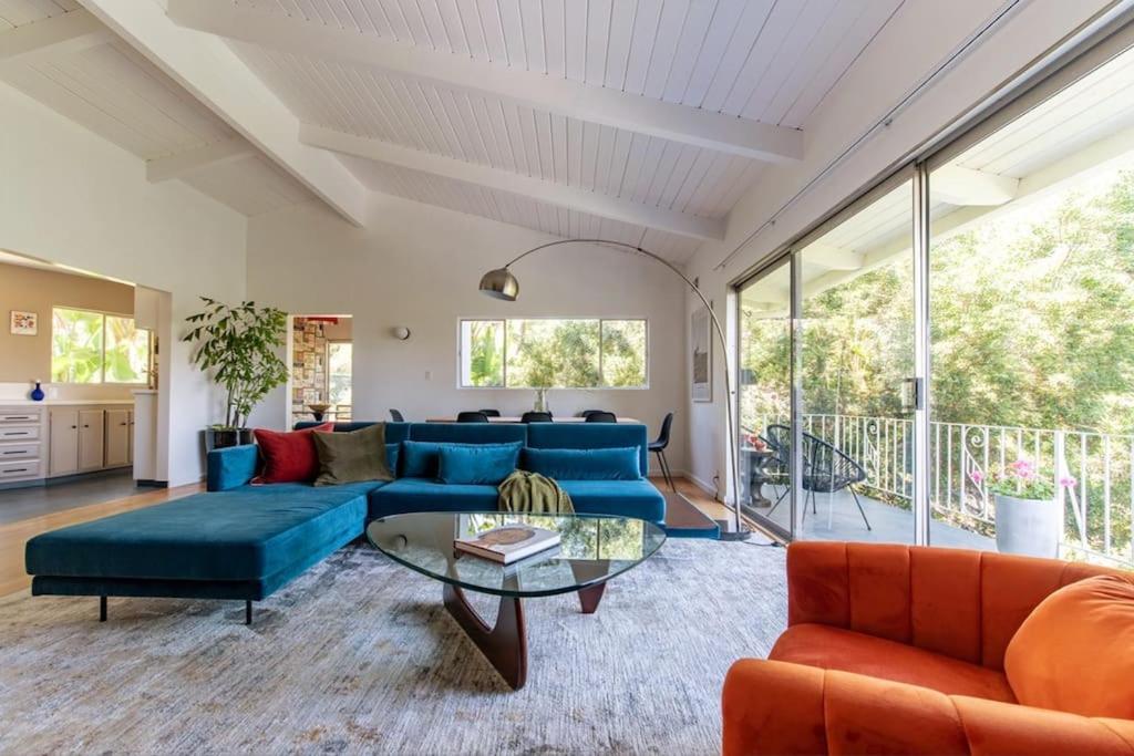 Stunning Hollywood Midcentury Modern-Views-Best Location! Los Angeles Exterior photo